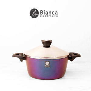 Alternative view of BIANCA GRANITE COOKWARE SET 10-PCS