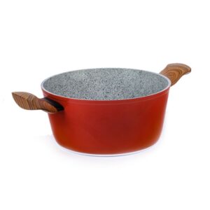 Alternative view of Bianca Granite Pot – 24 cm