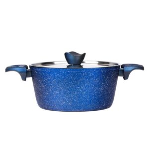 Alternative view of Bianca Granite Pot – 28 cm