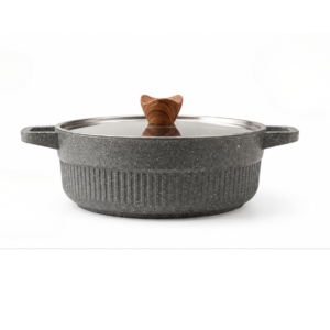 Bianca Malaga Granite Tray Set – 2 Pieces (26 cm, 28 cm)