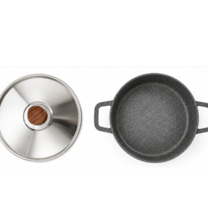 Alternative view of Bianca Malaga Granite Tray Set – 2 Pieces (26 cm, 28 cm)