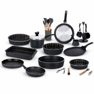 Supplies cookware set 21-pcs